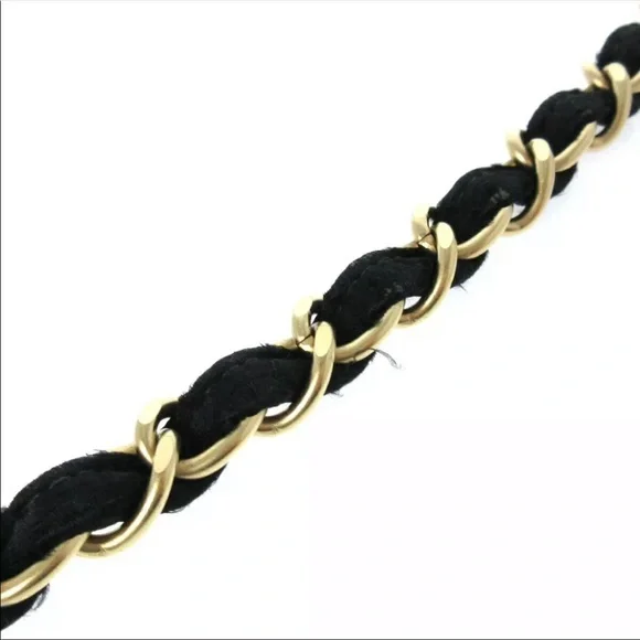 💜CHANEL Mini Matelasse Chain Shoulder Crossbody Bag Satin - Picture 10 of 12